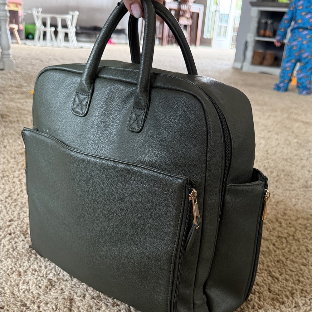 Large alya & co diaper bag